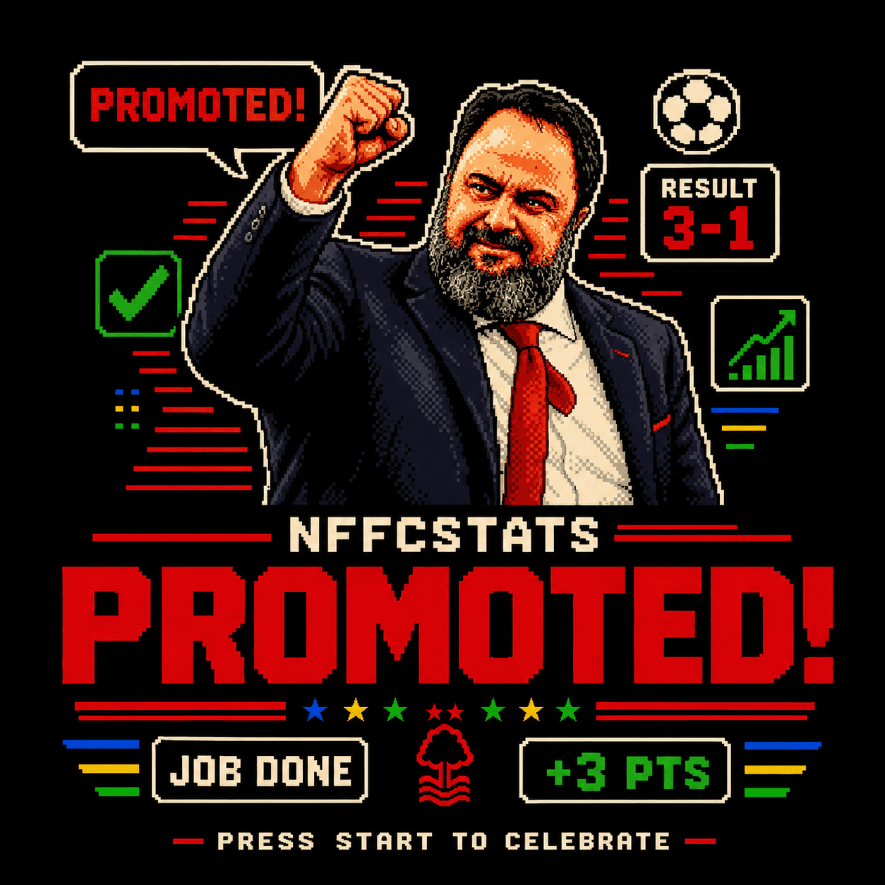 Arcade promoted result artwork for The Cooper Challenge