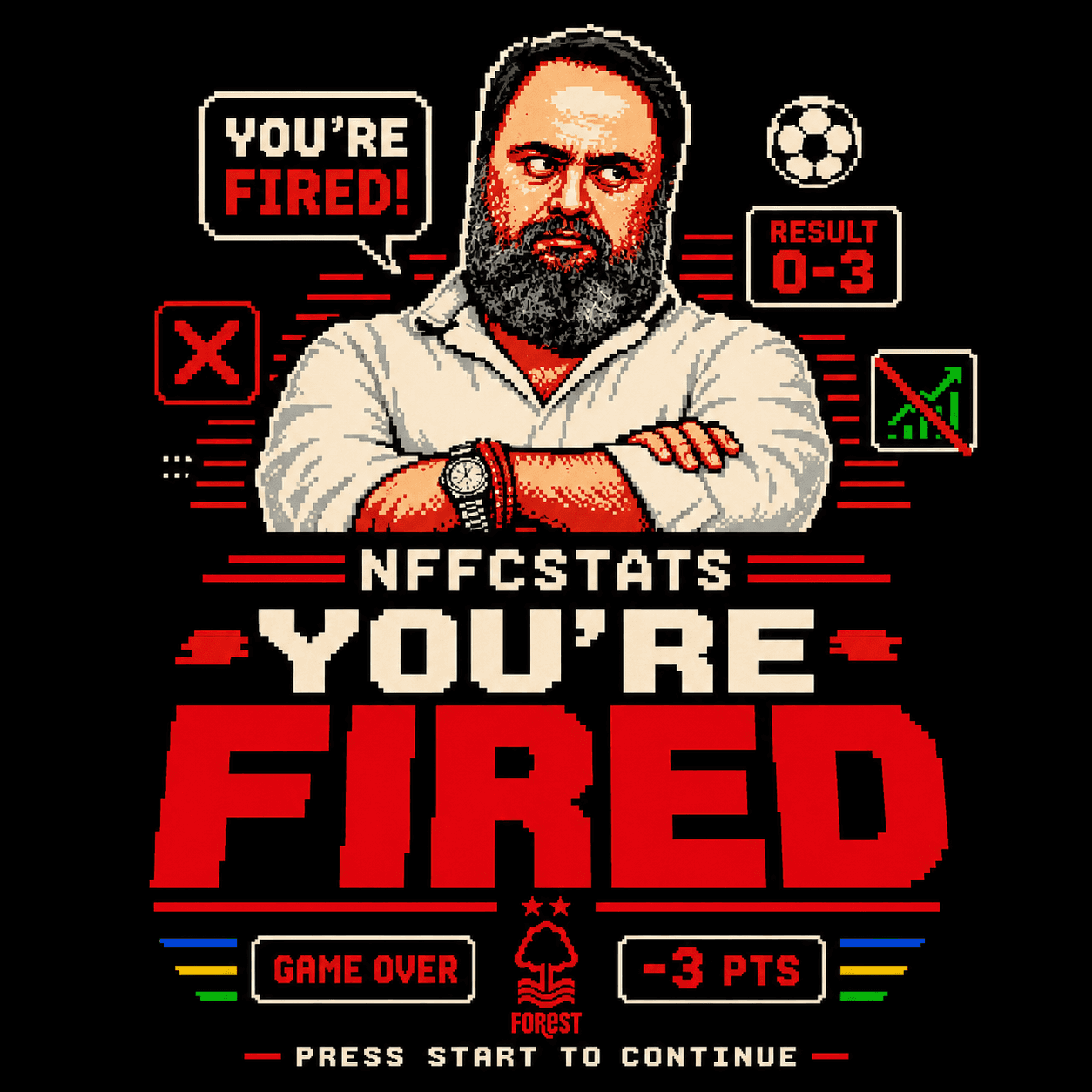 Arcade You're Fired result artwork for The Cooper Challenge